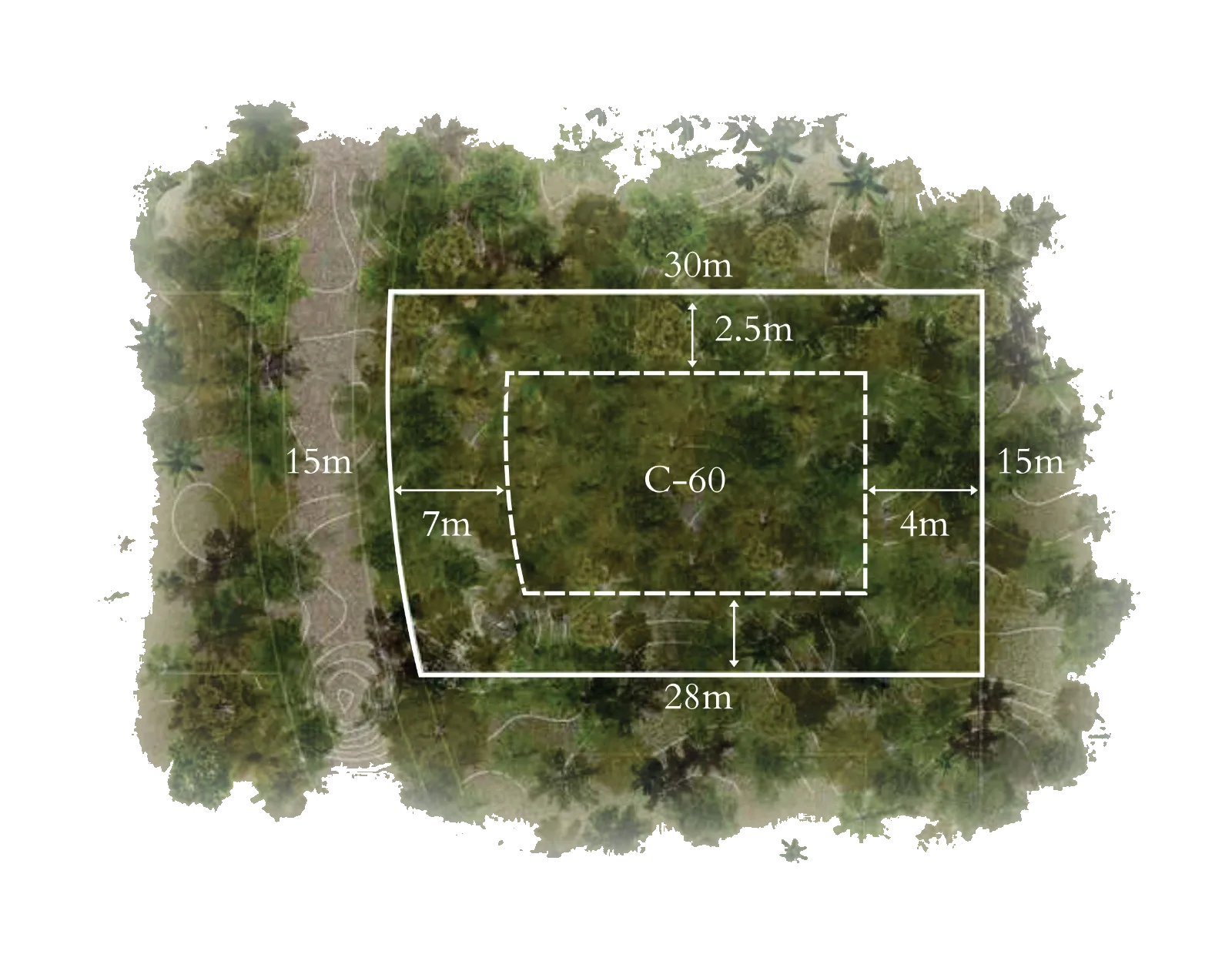 Lote de Selvadentro: 35% construible y el resto selva privada conservada
