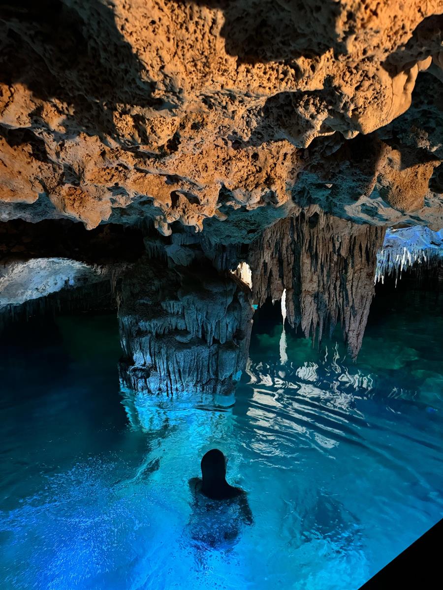 Cenote Mirador — uno de los nueve cenotes dentro de Selvadentro Tulum