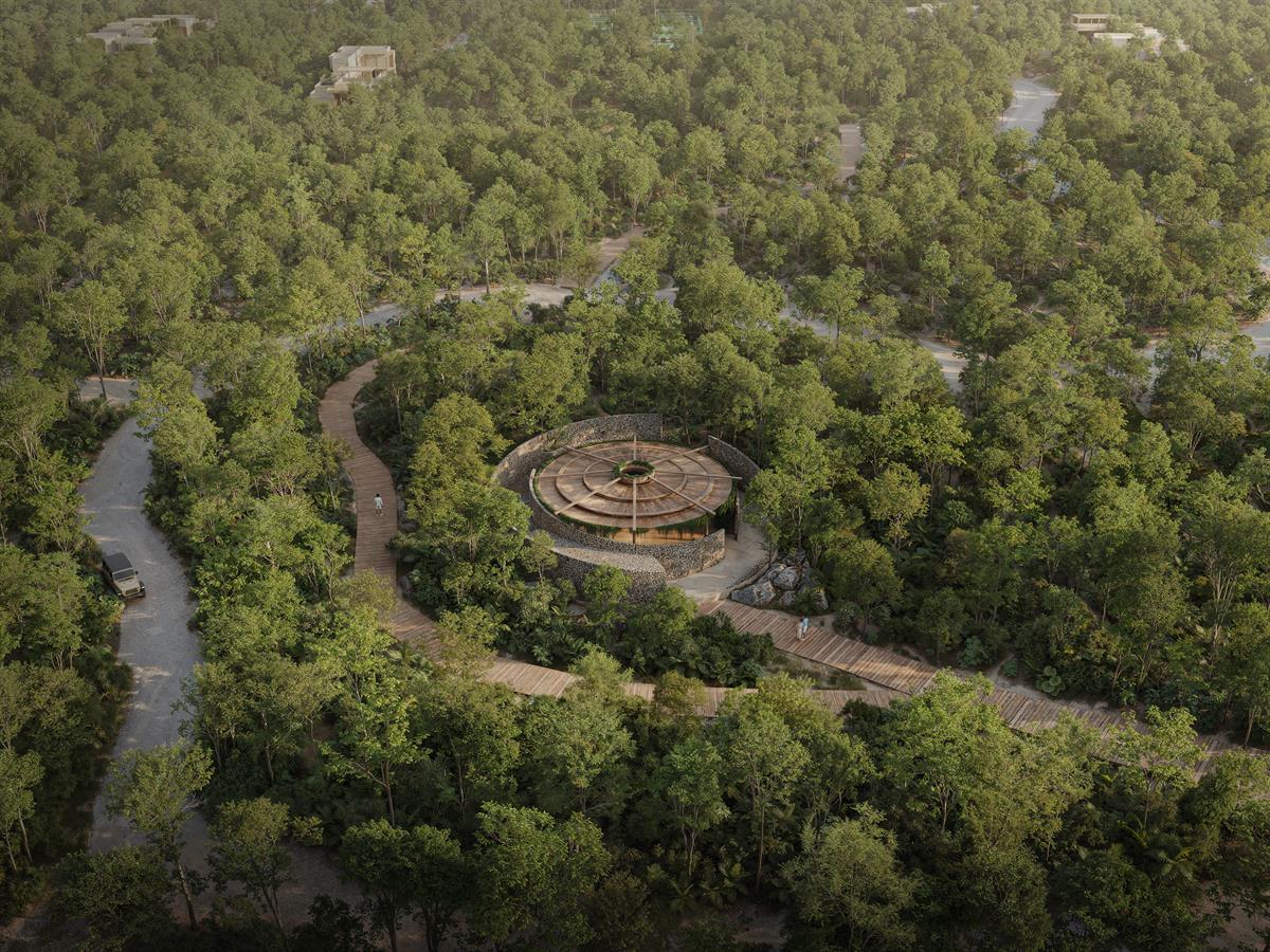Pabellón Holístico — Selvadentro Tulum